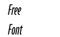 Agenda One Compressed Italic Agenda One Compressed Italic
