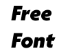 Agenda One Extra Bold Italic Agenda One Extra Bold Italic