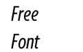 Agenda One Extra Condensed Medium Italic Agenda One Extra Condensed Medium Italic