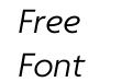 Agenda One Light Italic Agenda One Light Italic