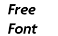 Agenda One Semibold Italic Agenda One Semibold Italic