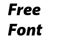 Akagi Pro Black Italic Akagi Pro Black Italic