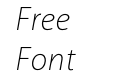 Akagi Pro Extra Light Italic Akagi Pro Extra Light Italic