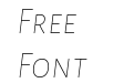 Alegreya Sans SC Thin Italic Alegreya Sans SC Thin Italic
