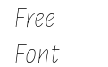 Alegreya Sans Thin Italic Alegreya Sans Thin Italic