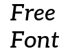Aleo Medium Italic