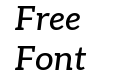 Aleo Medium Italic Aleo Medium Italic