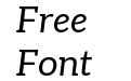 Aleo Regular Italic