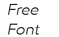 Algera Extra Light Italic Algera Extra Light Italic