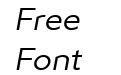 Algera Light Italic Algera Light Italic