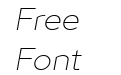 Algera Thin Italic Algera Thin Italic