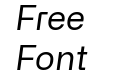 Alliance No.2 Regular Italic Alliance No.2 Regular Italic