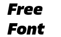 Allotrope Extra Bold Italic Allotrope Extra Bold Italic