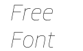 Allotrope Thin Italic Allotrope Thin Italic