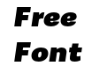 Almanach Black Italic Almanach Black Italic