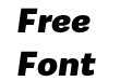 Almanach Extra Bold Italic