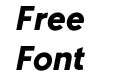 Almarose Extrabold Italic Almarose Extrabold Italic