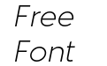 Almarose Light Italic Almarose Light Italic