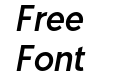 Almarose W05 Semibold Italic