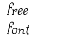 Almost Cartoon Italic