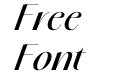 Amandine Medium Italic Amandine Medium Italic