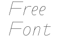Ambiguity Radical Thin Italic Ambiguity Radical Thin Italic