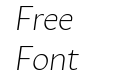 Ambra Sans Text Light Italic Ambra Sans Text Light Italic