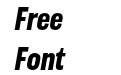 Americane Cond Bold Italic Americane Cond Bold Italic