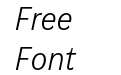 Americane Light Italic Americane Light Italic