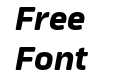 Amfibia Bold Italic Amfibia Bold Italic