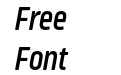 Amfibia Demi Bold Narrow Italic Amfibia Demi Bold Narrow Italic