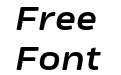 Amfibia Demi Bold Wide Italic Amfibia Demi Bold Wide Italic