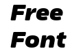 Amfibia Extra Bold Expanded Italic Amfibia Extra Bold Expanded Italic