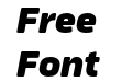 Amfibia Extra Bold Italic Amfibia Extra Bold Italic
