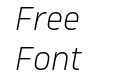 Amfibia Light Italic