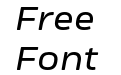 Amfibia Regular Wide Italic Amfibia Regular Wide Italic