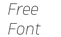 Amfibia Thin Italic Amfibia Thin Italic