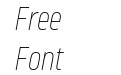 Amfibia Thin Narrow Italic Amfibia Thin Narrow Italic