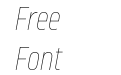 Amfibia Ultra Thin Narrow Italic Amfibia Ultra Thin Narrow Italic