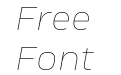 Amfibia Ultra Thin Wide Italic Amfibia Ultra Thin Wide Italic