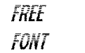 Ampire Halftone Italic Ampire Halftone Italic