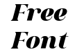 Anabae Black Italic