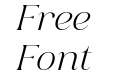 Anabae Italic Anabae Italic