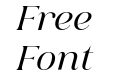 Anabae Medium Italic