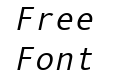 Andale$ Mono W01 Italic Andale$ Mono W01 Italic