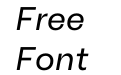 Another Grotesk W05 Italic Another Grotesk W05 Italic