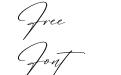 Antariskalia Signature Italic Antariskalia Signature Italic