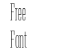 Antenna Serif Compressed Thin