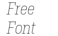 Antenna Serif Condensed Thin Ita