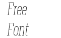 Antenna Serif Extra Cond Thin Ita